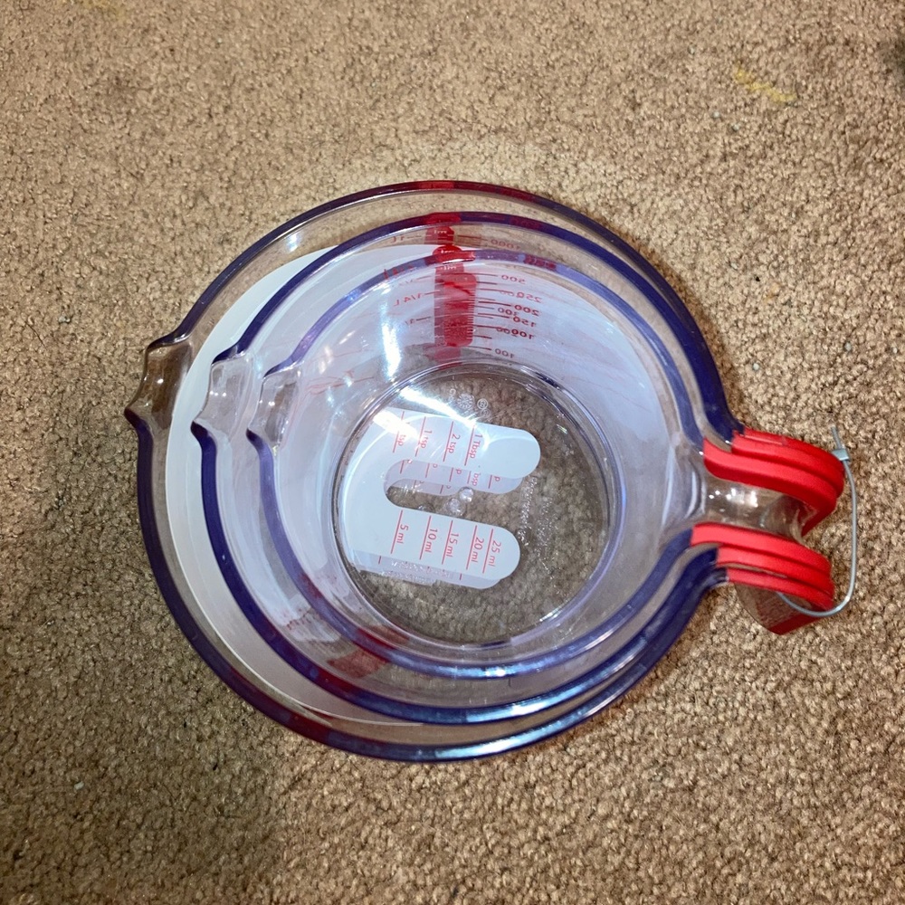 Prep solutions plastic measuring cup set